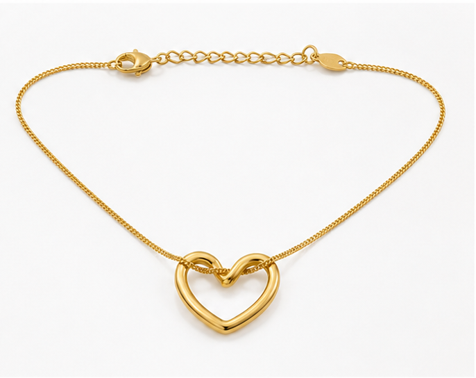 Elegant Heart Pendant Necklace for Women